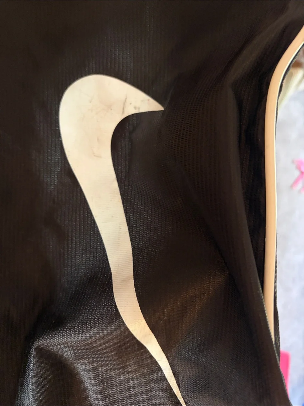 Nike black duffle bag